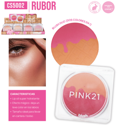 Rubor en polvo pink 21 