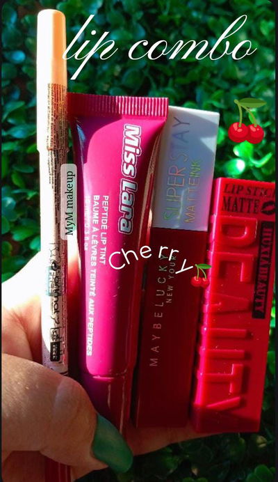 Lip combo Cherry 