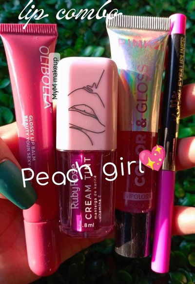 Lip combo peach girl 
