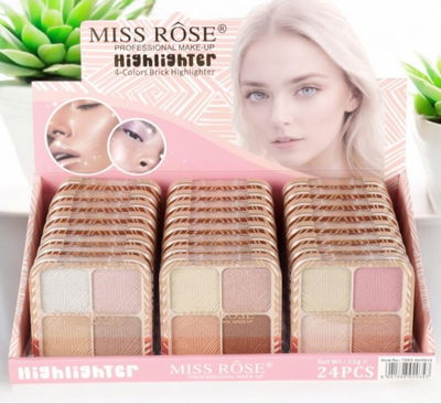 Iluminador+ Rubor Miss rose