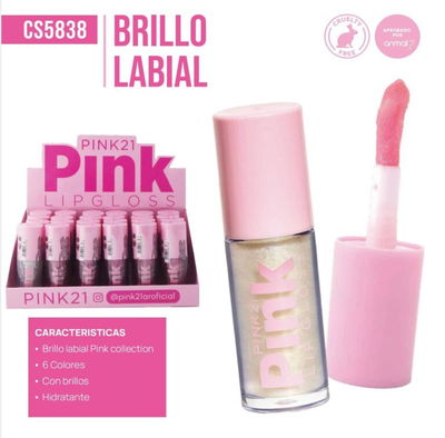 Brillo labial pink 21