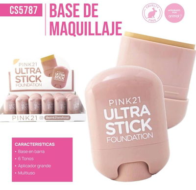 Base en barra Pink 21