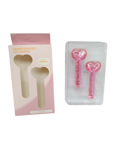Globos de hielo corazón