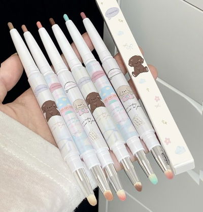 Delineador retractil con brocha Cappuvini