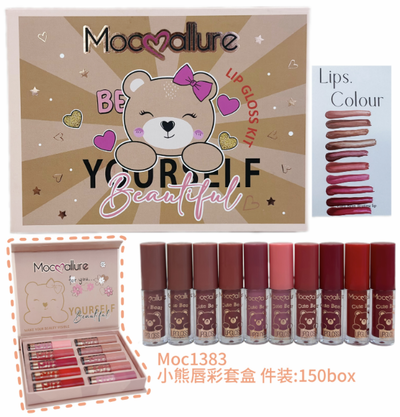 Set labial Mocallure osito x 10