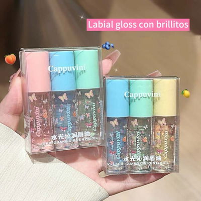Set lup Gloss con fragancia Cappuvini x3