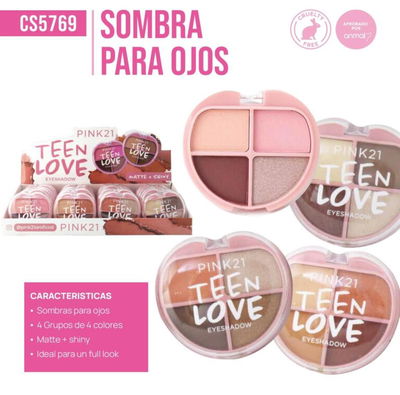 Sombra ojos pink 21