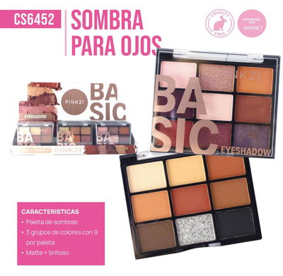 Sombra basic Pink 21