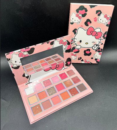 Paleta de sombras hello kitty animal print