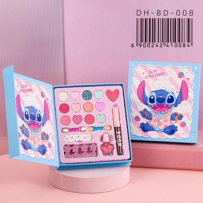 Kit maquillaje capybara y stich 