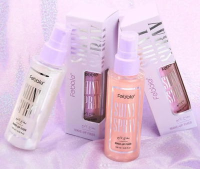 Spray con glitter febble
