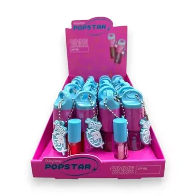 Lip oil con llavero Ruby rose 
