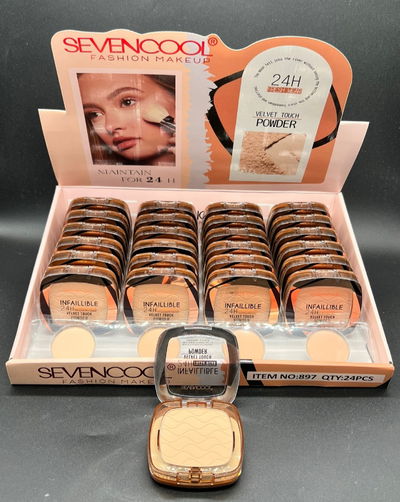Polvo compacto infalible sevencool