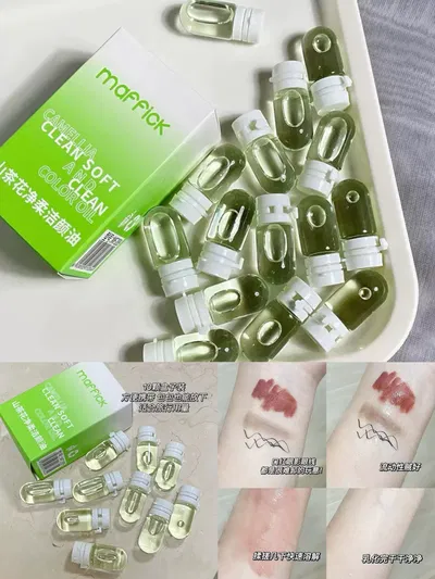Aceite desmaquillante por capsula