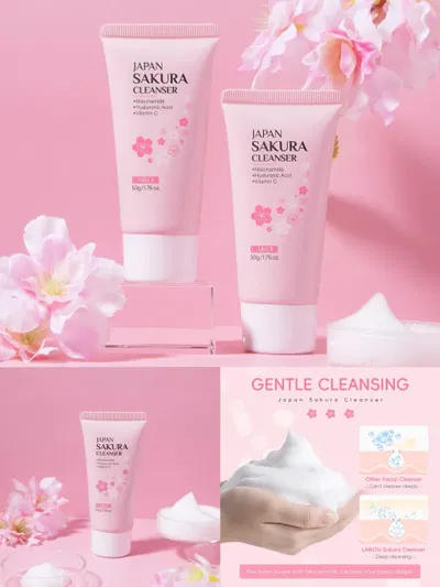 Limpiador facial sakura