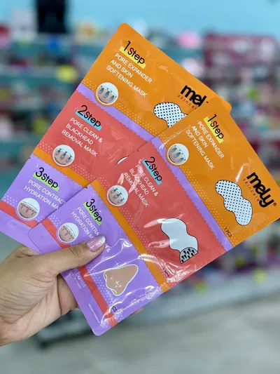 Mascarilla 3 en 1 para puntos negros Mely