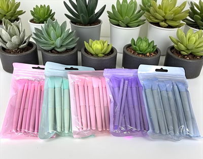 Set de brochas pastel