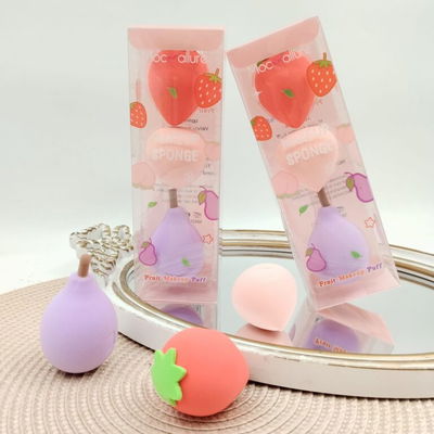 Set de esponjas frutal x 3 unidades