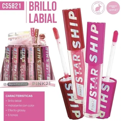 Lip Gloss pink 21