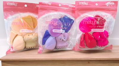 Kit de esponja y limpiadores faciales Mely