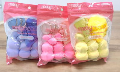 Set de esponjas Mely x 12 unidades