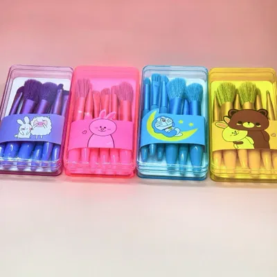 Set de brochas animada