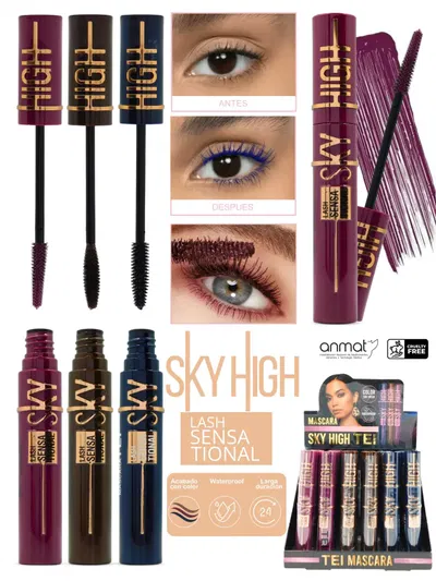 Mascara de pestañas color Tei