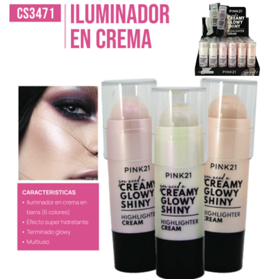 Iluminador en barra Pink 21 