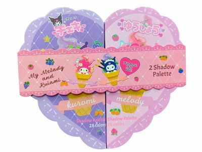 Paleta de sombras doble 