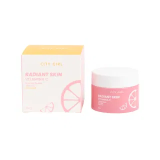 Crema facial de noche Anti age Vitamina c City girl 