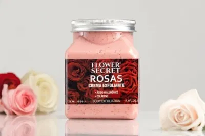 Crema exfoliante de Rosas 