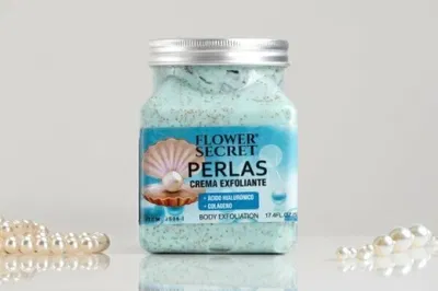 Crema exfoliante perlas