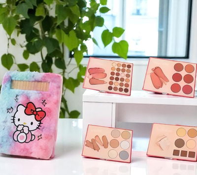 Paleta de sombras peluche hello Kitty 