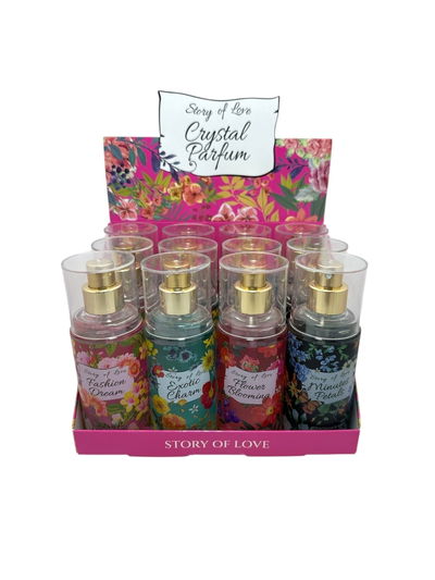 Body splash con glitter Crystal 