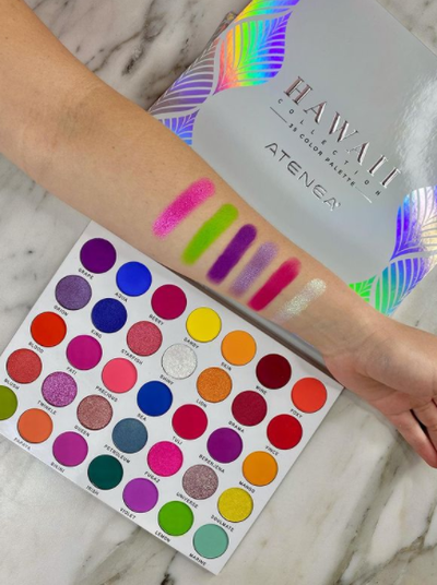 Paleta de sombras kawaii