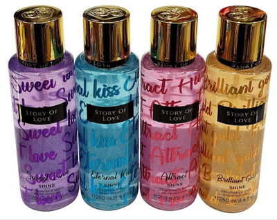 Body splash con glitter 250ml