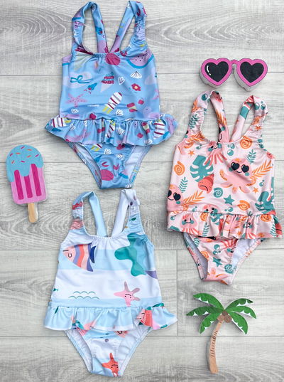 Mallas enterizas beba