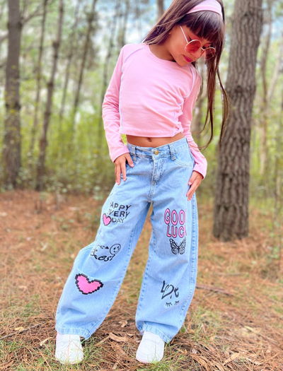 Jeans baggy nena 
