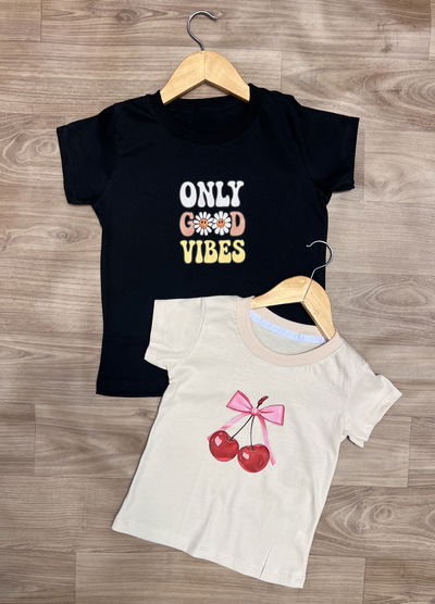 Remeras algodón nena