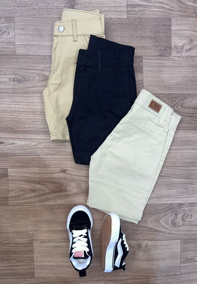 Bermuda corte chino niño