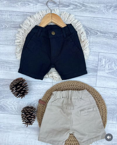 Bermuda corte chino bebe