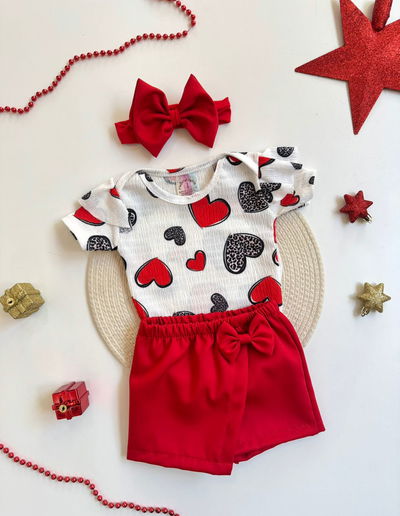 Trío beba Merry Christmas