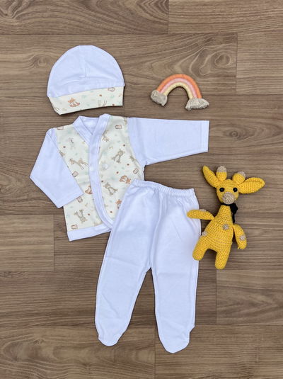 Ajuar 3 piezas unisex