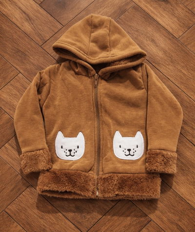 Campera unisex con piel bebés