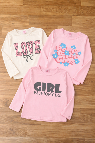 Camiseta algodón nena