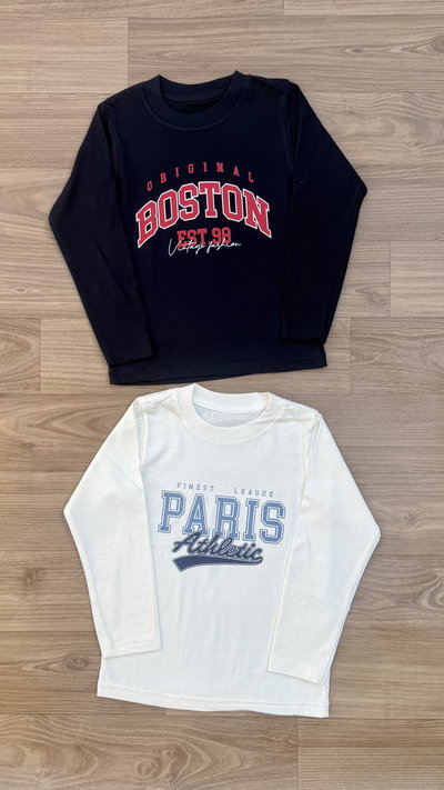 Camiseta urbana niño