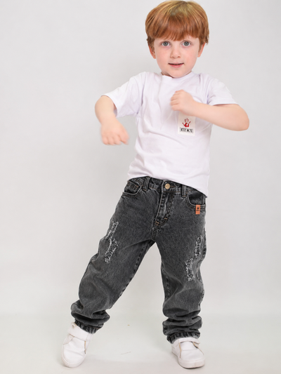 Jeans mom niño
