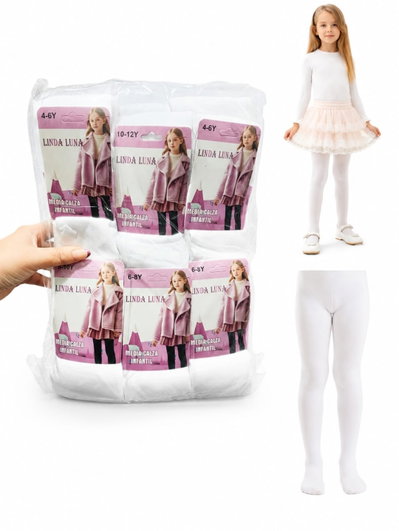 Can can blanco niñas