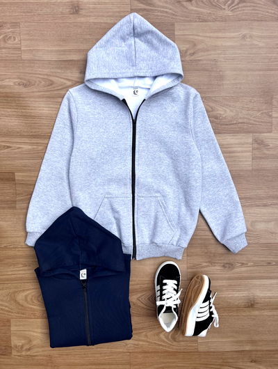 Campera unisex escolar algodón 