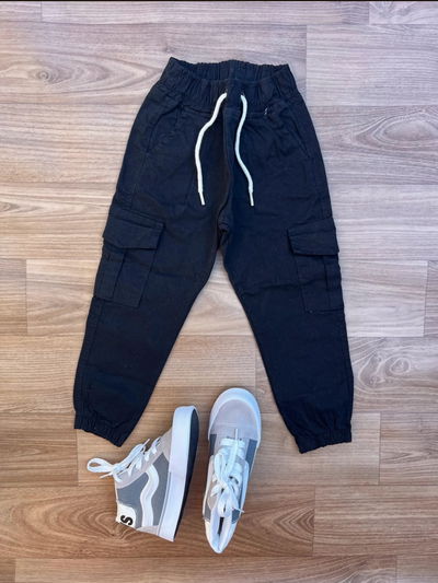 Jogger Cargo Gabardina
